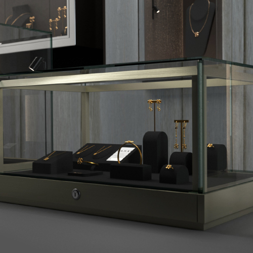 FANXI jewelry display counter_black jewelry stand_jewelry ring holder