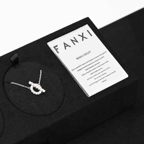 FANXI jewelry display counter_black jewelry stand_jewelry ring holder