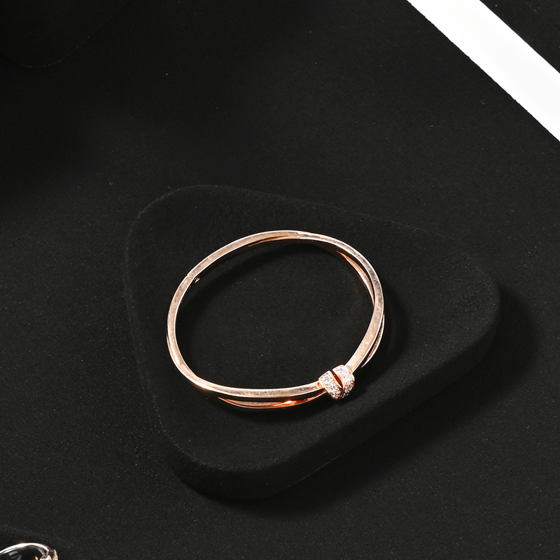 FANXI new arrival Black Microfiber earring display