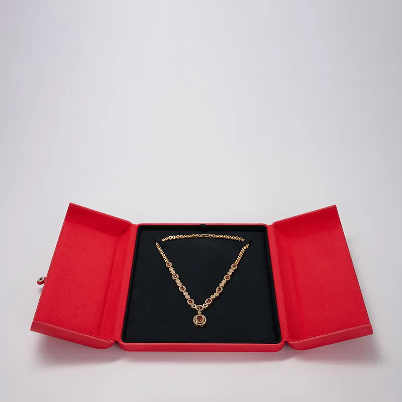 FANXI custom leather jewelry packaging box