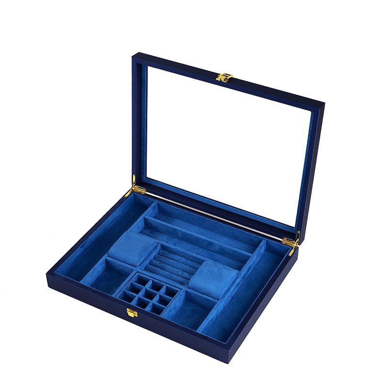 FANXI Custom Red Blue Microfiber watch boxes cases