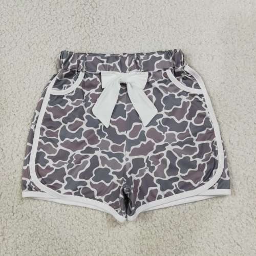 SS0688 RTS camo print girl summer shorts