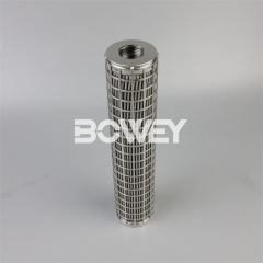 49x250mm Bowey all stainless steel welding filter element filtering acid-base pulp melt filter element