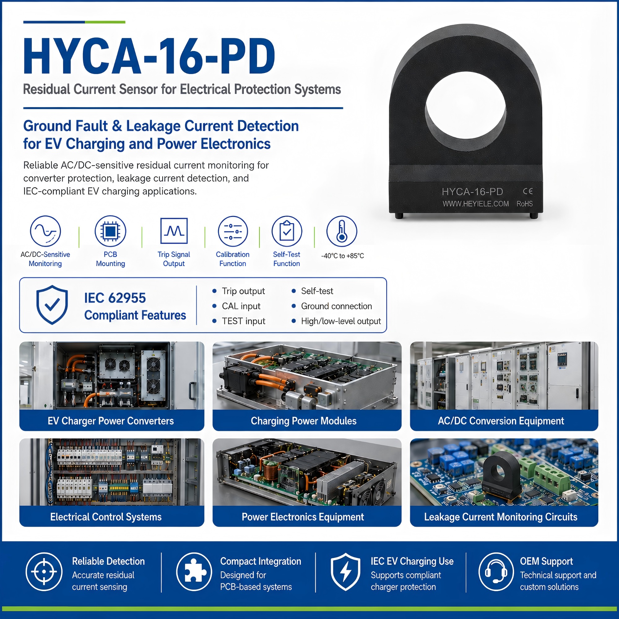 residual current sensor