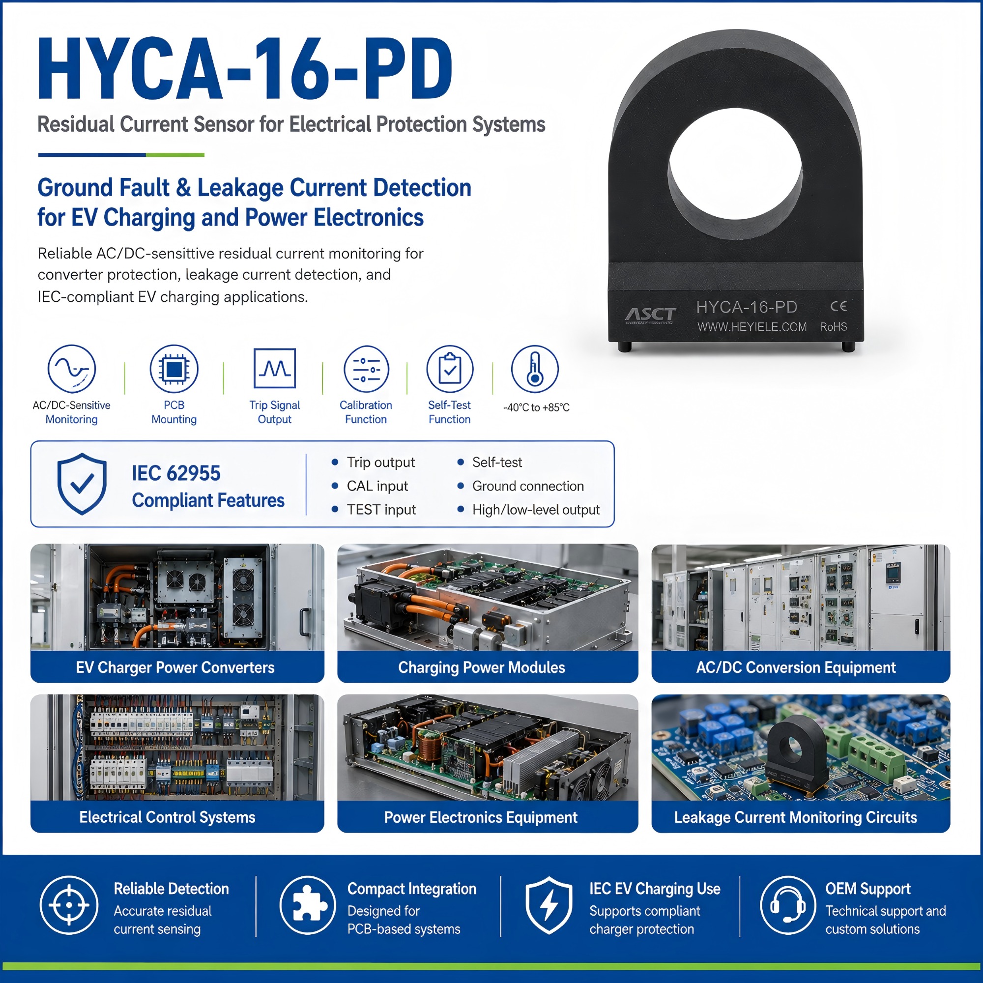 residual current sensor