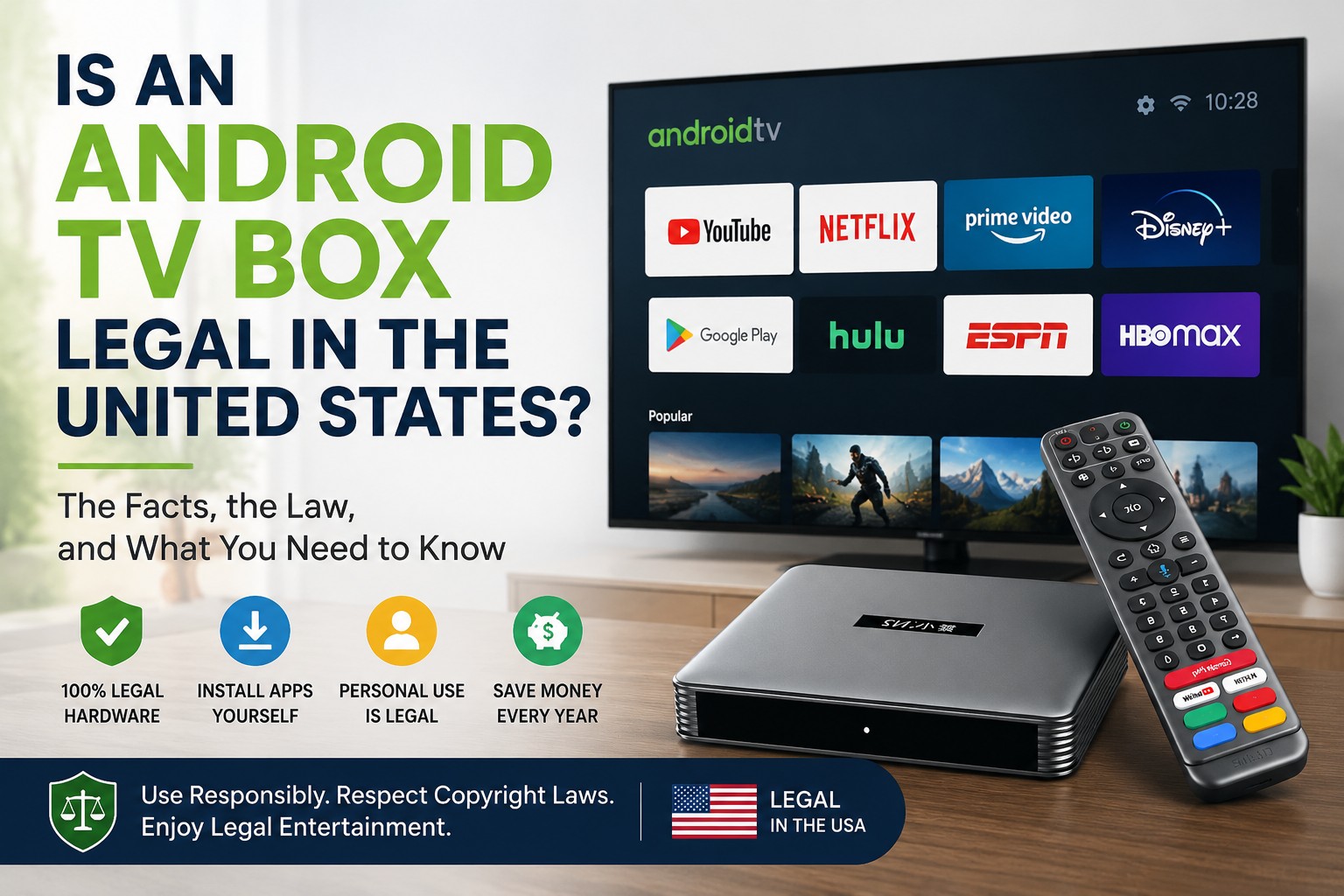 Is an Android TV Box Legal in the United States?