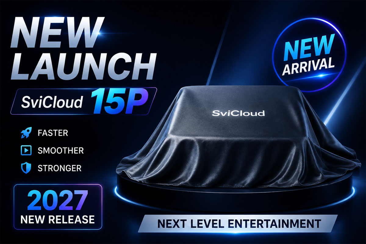 SviCloud 15P Smart TV Box - 2027 New Release with Powerful Performance Upgrade!