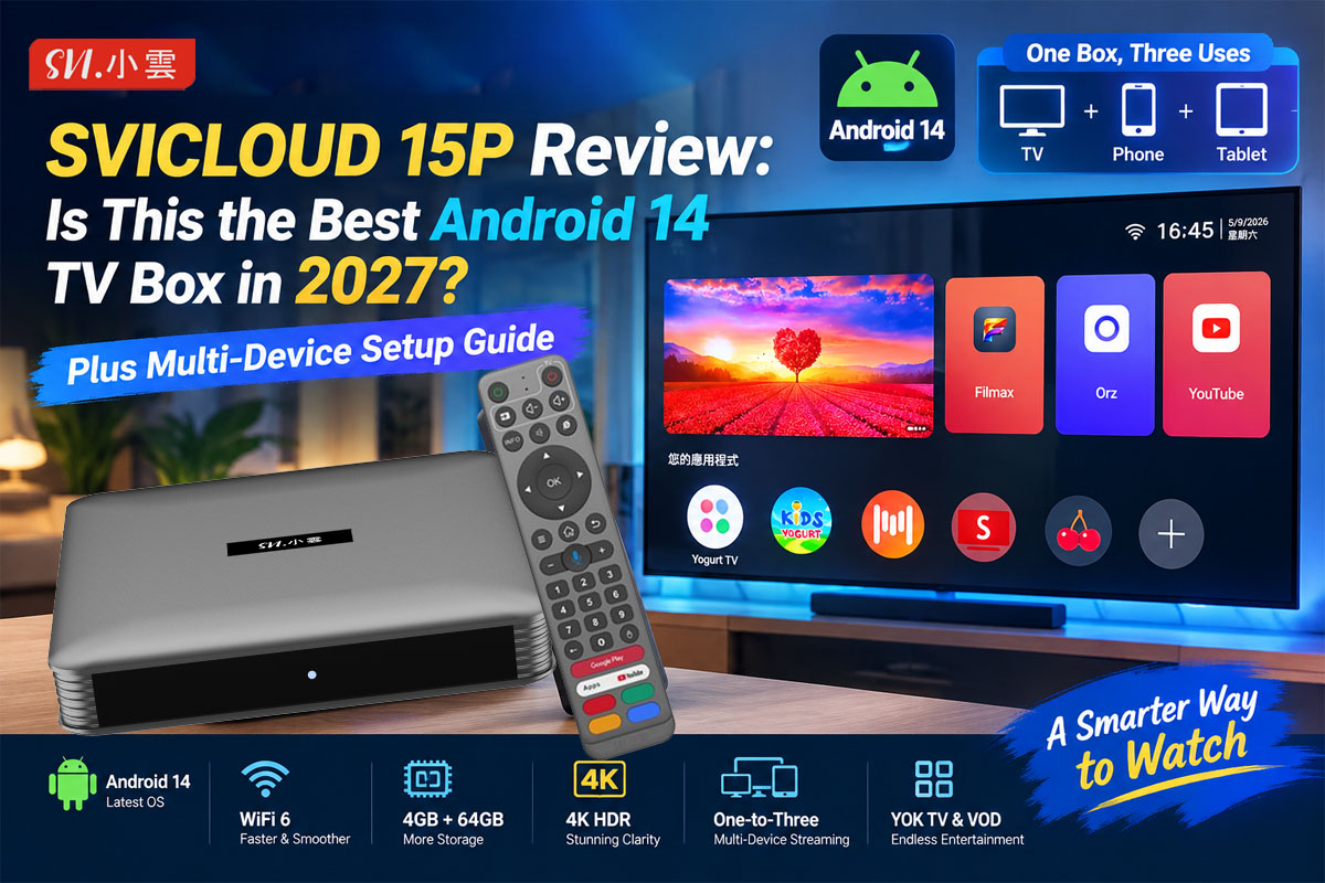 SVICLOUD 15P Review: Is This the Best Android 14 TV Box in 2027?