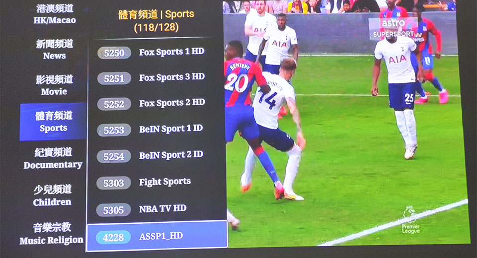 UNBLOCK TV box creates a sports column tailored for sports fans