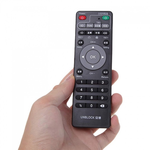 Asli Buka Blokir Kotak TV Kontrol Suara Remote Control untuk Ubox Gen 2 hingga Gen 7