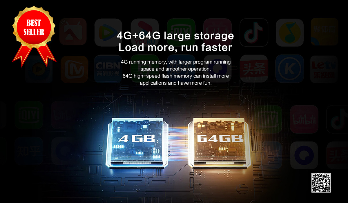 UBox 11 - 4G + 64G Large Storage, Install More, Run Faster.