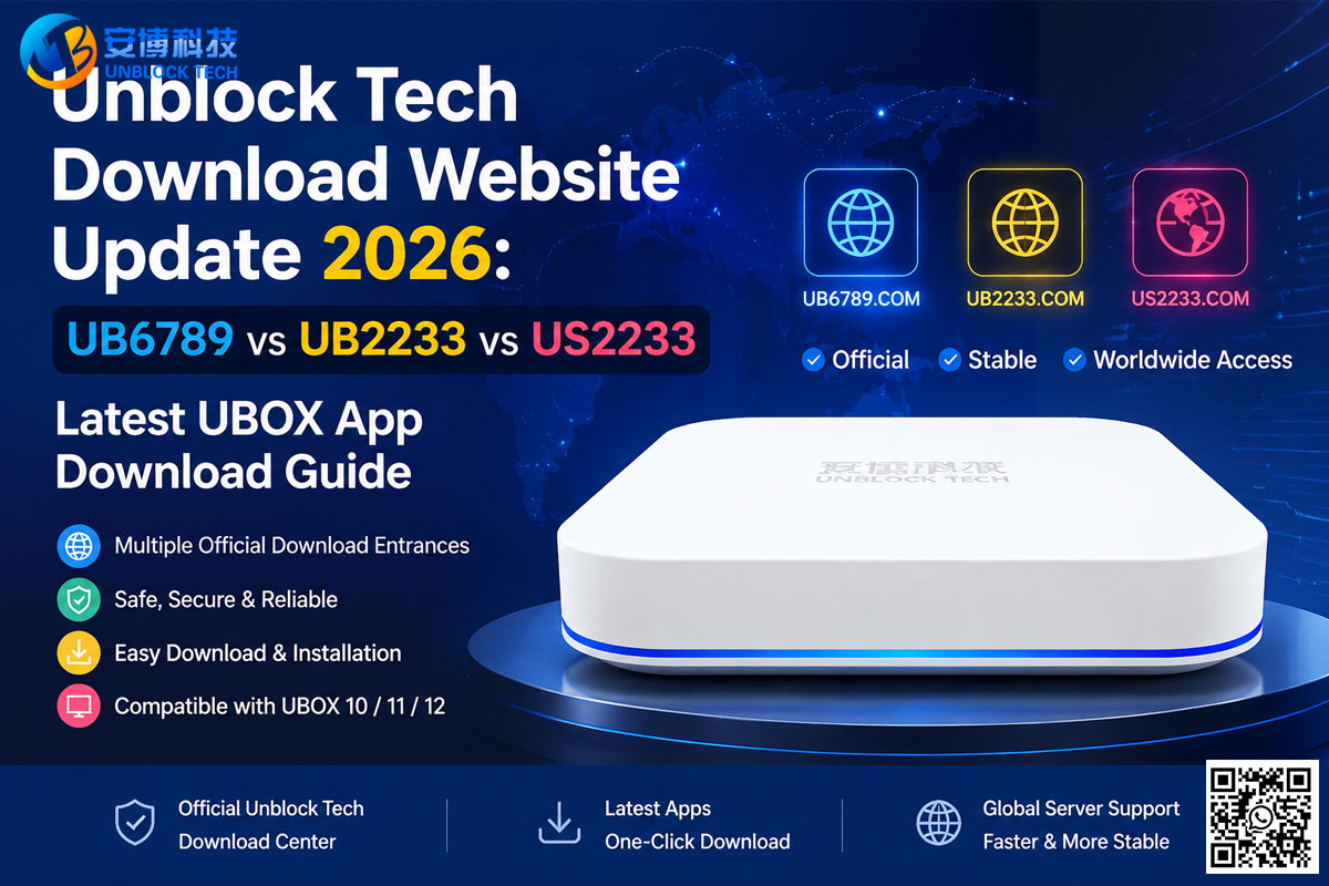 Unblock Tech Download Website Update 2026 - Latest UBOX App Download Guide!