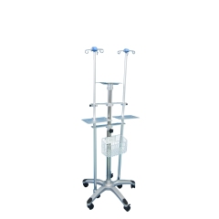 factory supplier Multi patient monitor and pump working station trolley