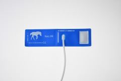 NIBP Cuff TPU Single Tube Veterinary Blue With 5 Size For Animals BP Cuff Hospital Patient Monitor Animals Use