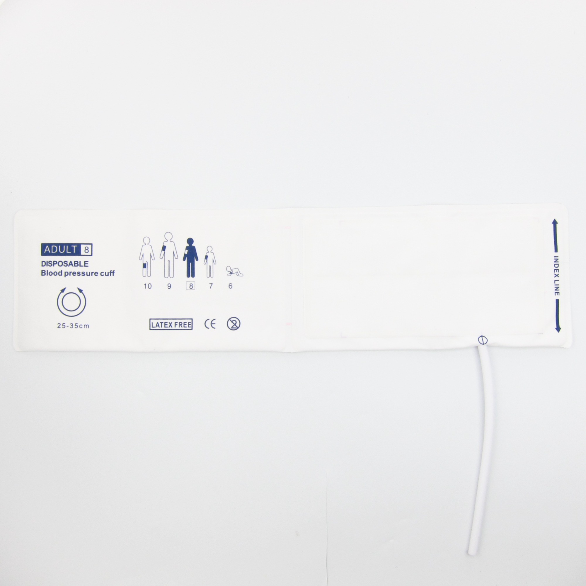 Disposable Non-woven Single Tube For Patient-monitor BP Cuff Hospital Patient Monitor Blood Pressure Cuff