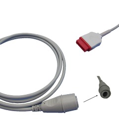 IBP Cable With Utah BD ABBOTT Edward Medex Connector For GE-Marquette Pressure Transducer IBP Adapter