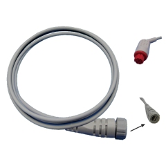 IBP Cable With Utah BD ABBOTT Edward Medex Connector For Datex Pressure Transducer IBP Adapter