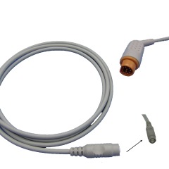 IBP Cable With Utah BD ABBOTT Edward Medex Connector For Siemens Pressure Transducer IBP Adapter