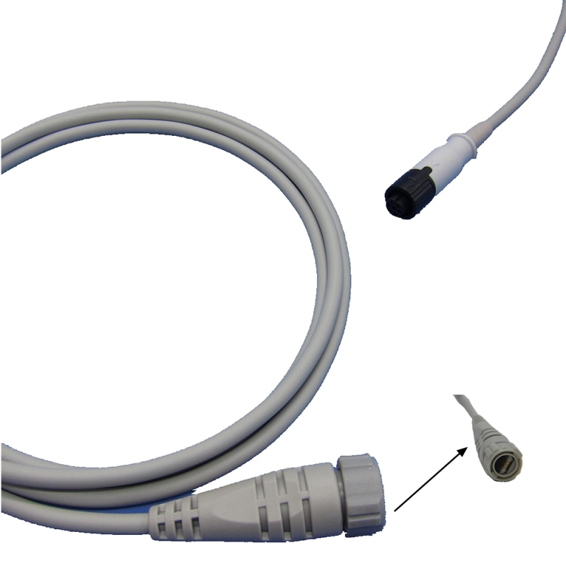 Medex 5pin IBP Cable With Utah BD ABBOTT Edward Medex Connector For Pressure Transducer IBP Adapter