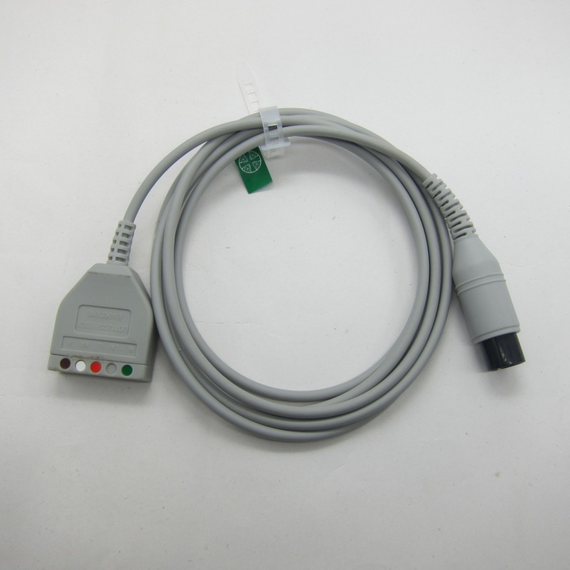 ECG Electrodes Wire Trunk Cable for 3 or 5 Leads for MINDRAY MEC1000/2000 PM7000/8000/9000