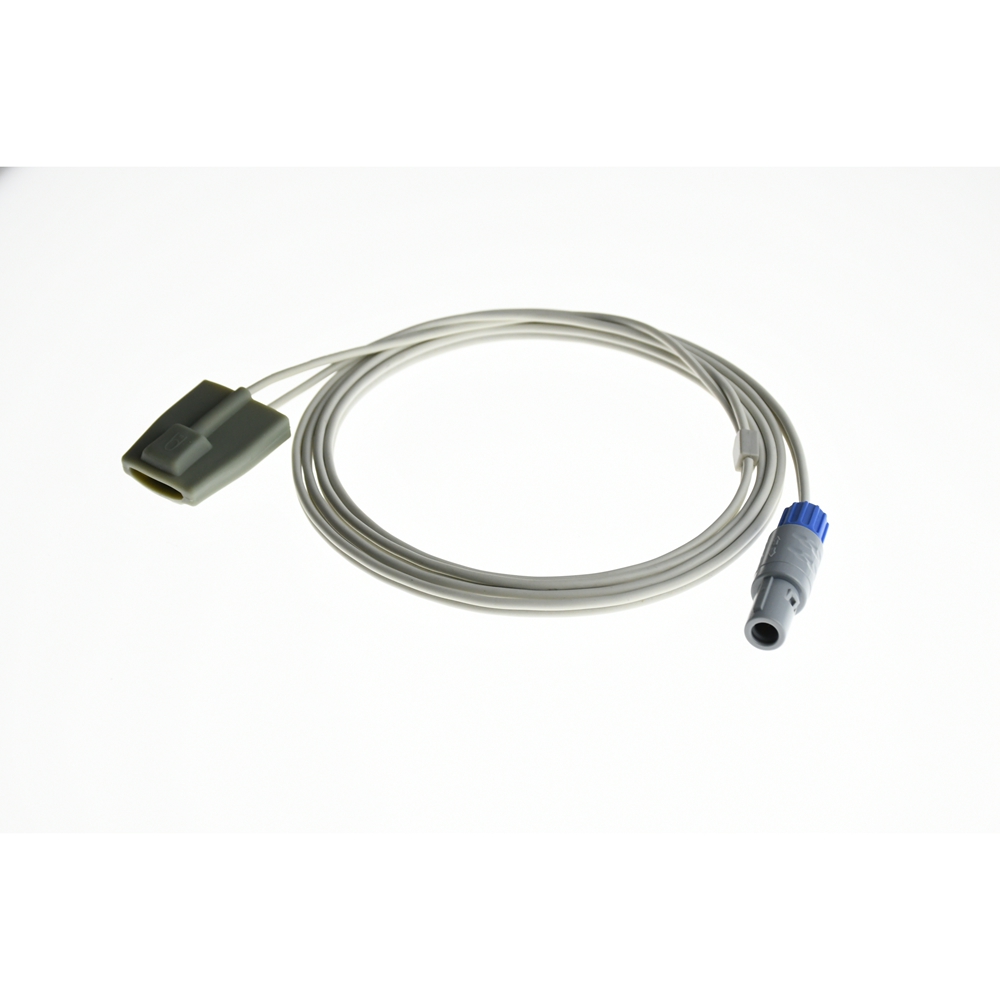 Huateng 6 Pin Double Slot Medical Oxygen Probe SPO2 Sensor for Oxygen Saustaion Sensor