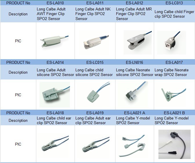 GE Ohmeda Tuffsat OXY-F-UN Medical Oxygen Probe SPO2 Sensor for Oxygen Saustaion Sensor