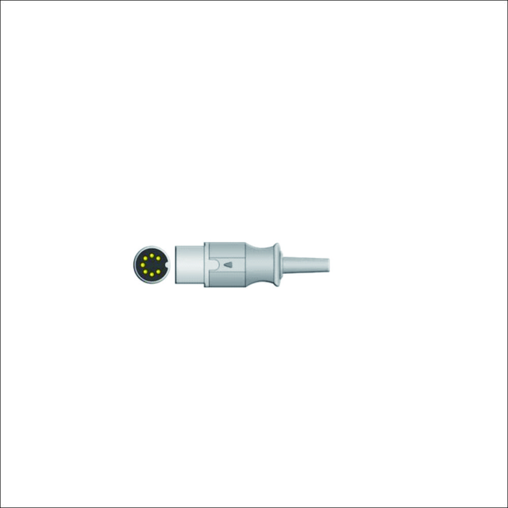 Schiller Round 7 Pin Nellcor Module Medical SpO2 Extension Cable Adapter Cable For Patient Spo2 Sensor Cable for Oxygen Saustaion Sensor