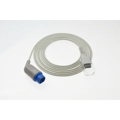 Siemens 10 Pins Medical SpO2 Extension Cable Adapter Cable For Patient Spo2 Sensor Cable for Oxygen Saustaion Sensor