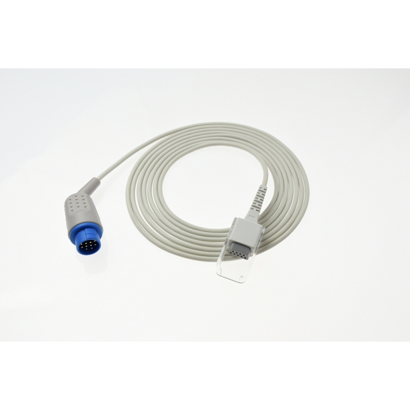 Bruker 12 Pin Medical SpO2 Extension Cable Adapter Cable For Patient Spo2 Sensor Cable for Oxygen Saustaion Sensor