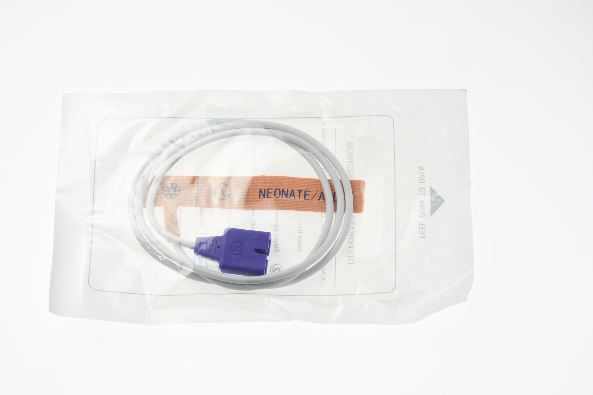 Nellcor Without Oximax Bandage Adhesive Disposable SpO2 Sensor For Neonate And Adult Size Patient Monitor