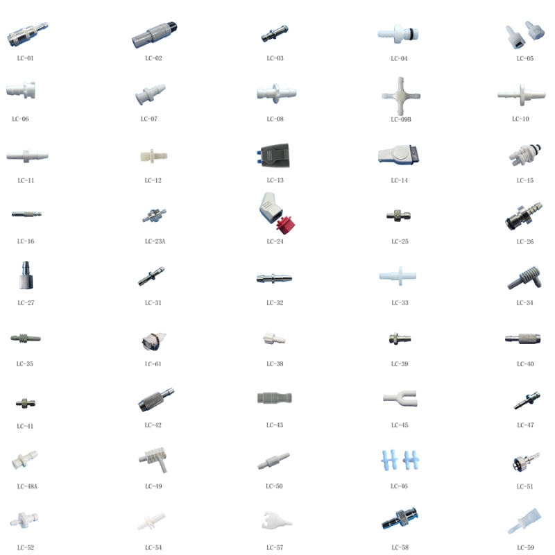 Factory Supply Gas Connector For BP Cuff Medical Devices Patient Cuff Hospital Use For Patient Monitor