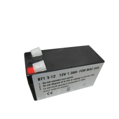 Lead-acid battery 12V 1.3A GE MAC500 ,MAC C3, BT1.3-12 EKG machine