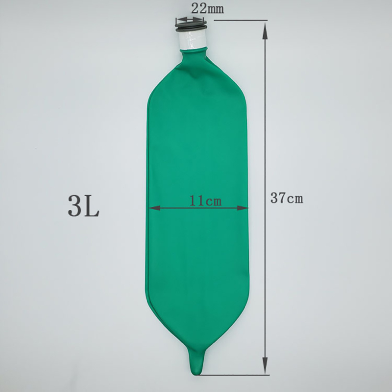 3L Anesthesia Machines Circulation Circuit Spare Part, Airbag Non-latex Breathing Simulated Lung, Air Storage Bag