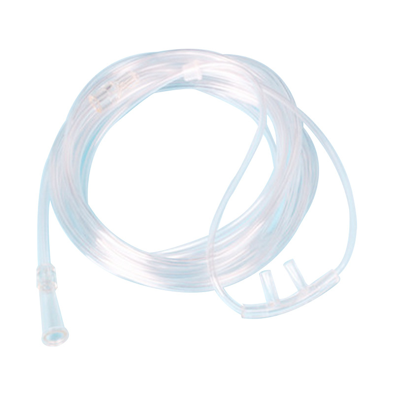 Universal Disposable High Flow Nasal Oxygen Cannula, PVC Nasal Oxygen Tube, Oxygen Hose Tubing with Tapered Nasal Prongs