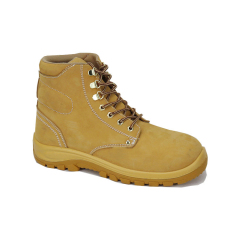 S1P Nubuck Leather Industrial Work Protective Safety Shoes