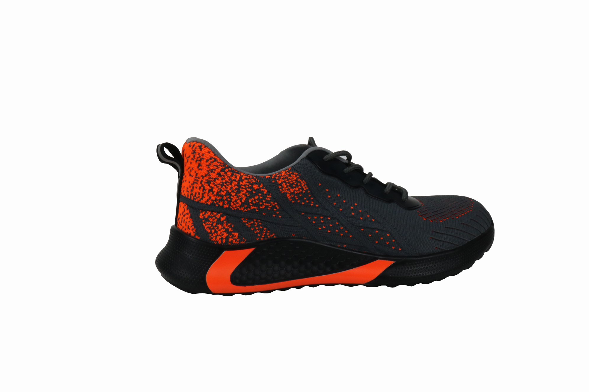 light Weight Breathable Fly Knit Mesh Safety Shoes