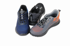 light Weight Breathable Fly Knit Mesh Safety Shoes