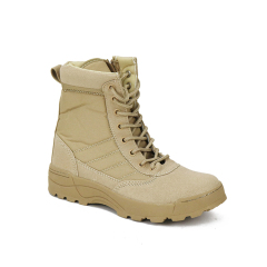 High Ankle Microfiber Leather Desert Safety Boots