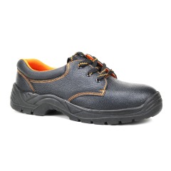 Low Cut Genuine Leather Industrial Work Protective Safety Shoes