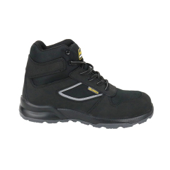 Fashional Mid Cut Nubuck Leather Safety Shoes