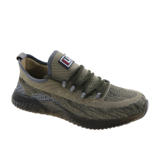 Weightlight Fly Knit Fabric Safety Shoe