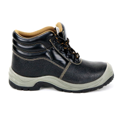 Claasic Deisgn Cow Leather Lightweight &amp; Breathable Safety Shoes
