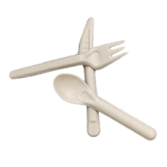 Biodegradable Sugarcane Bagasse Paper Cutlery