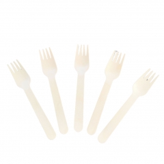 Airline Eco Friendly Biodegradable Wooden Cutlery Set