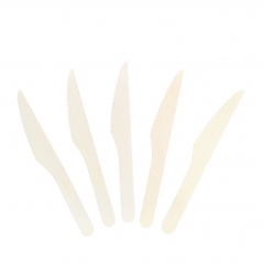 Airline Eco Friendly Biodegradable Wooden Cutlery Set