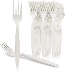 Airline Biodegradable Composatable Cornstarch Fork Spoon & Knife set