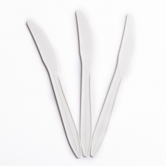 Airline Biodegradable Composatable Cornstarch Fork Spoon & Knife set