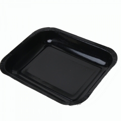 Eco Friendly Airline Ovenable Use Paper Food Tray