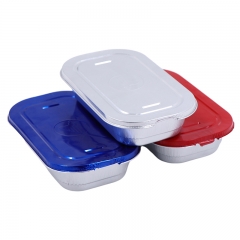 Disposable Heating Pans Trays Aluminium Foil Container With Lid