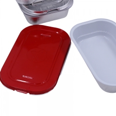 Disposable Heating Pans Trays Aluminium Foil Container With Lid